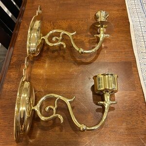 Elegant Brass Wall Sconces
